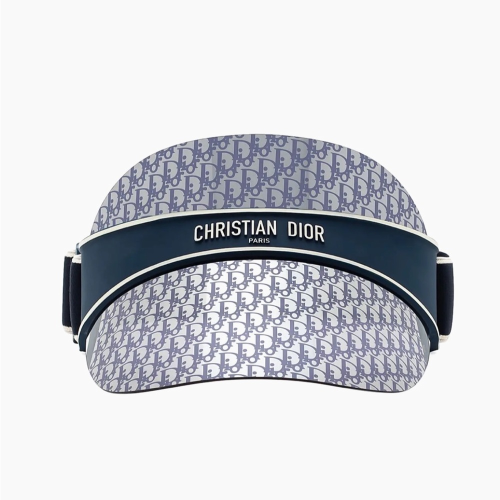 Dior Navy Monogram Visor